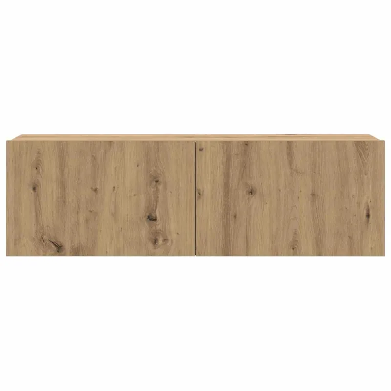 6 dalių sieninis televizoriaus spintelės komplektas Artisan Oak