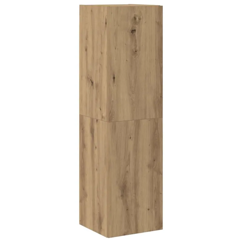 6 dalių sieninis televizoriaus spintelės komplektas Artisan Oak
