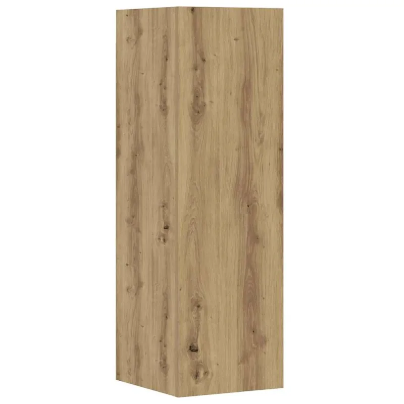 5 dalių sieninis televizoriaus spintelės komplektas Artisan Oak