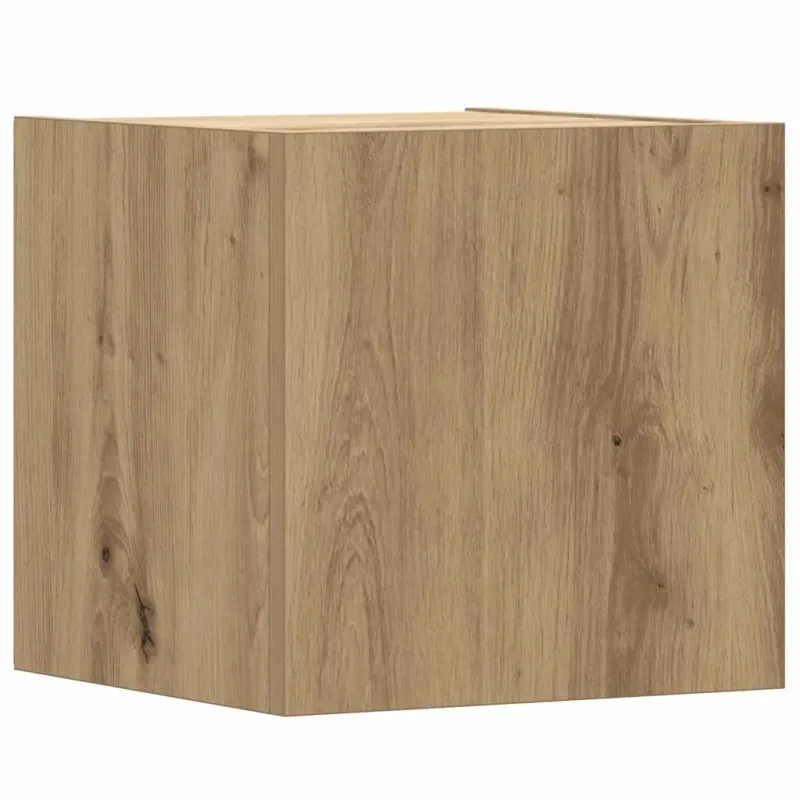 5 dalių sieninis televizoriaus spintelės komplektas Artisan Oak
