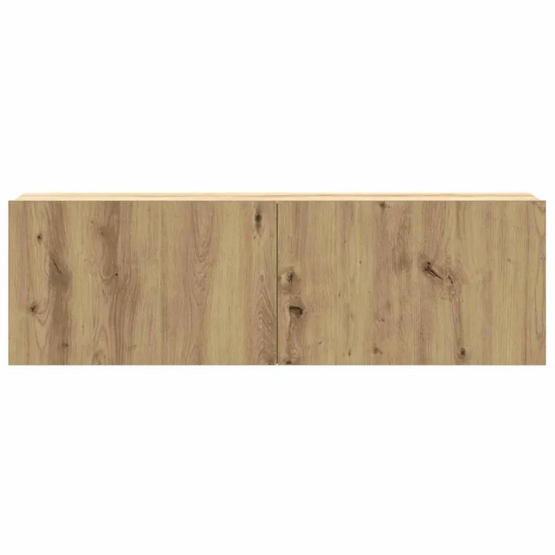 6 dalių sieninis televizoriaus spintelės komplektas Artisan Oak