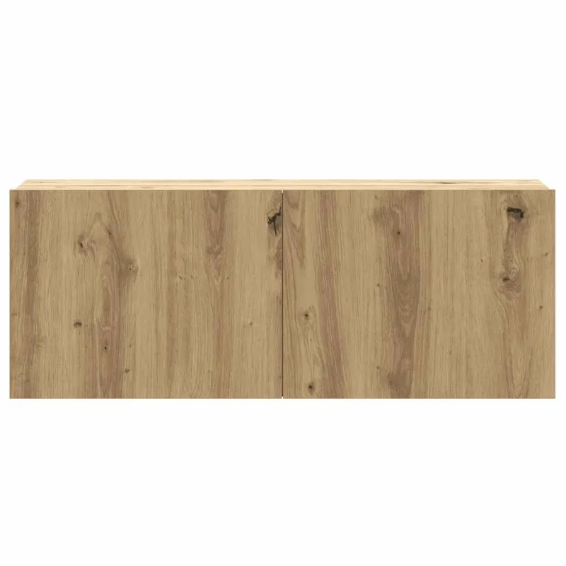 6 dalių sieninis televizoriaus spintelės komplektas Artisan Oak