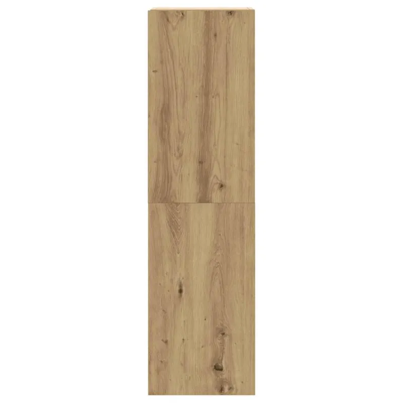 8 dalių sieninis televizoriaus spintelės komplektas Artisan Oak
