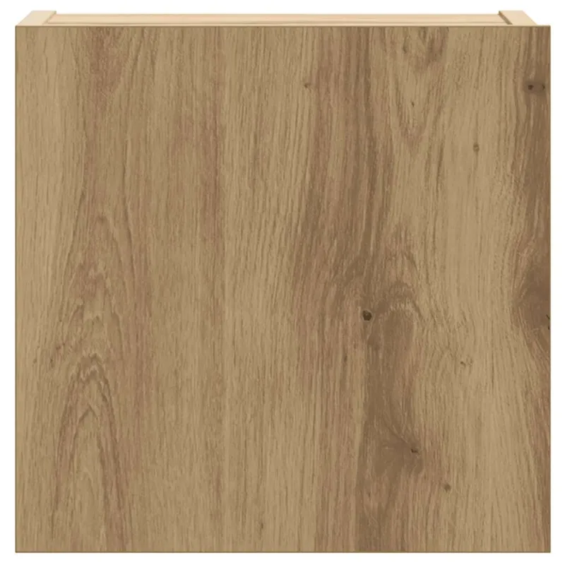 8 dalių sieninis televizoriaus spintelės komplektas Artisan Oak