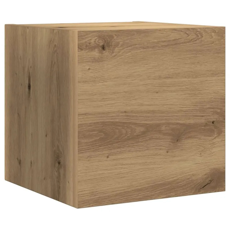 7 dalių sieninis televizoriaus spintelės komplektas Artisan Oak
