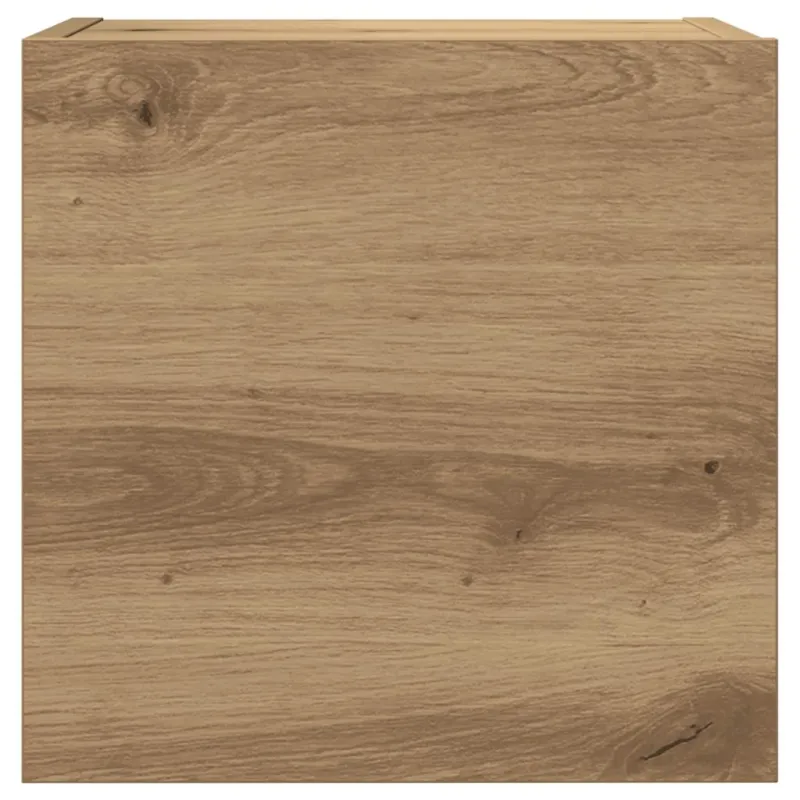 7 dalių sieninis televizoriaus spintelės komplektas Artisan Oak