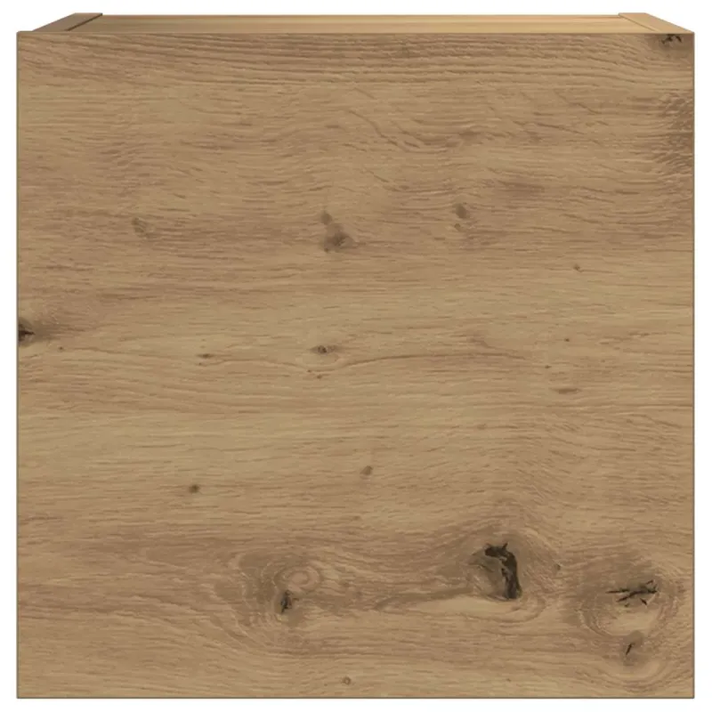 7 dalių sieninis televizoriaus spintelės komplektas Artisan Oak