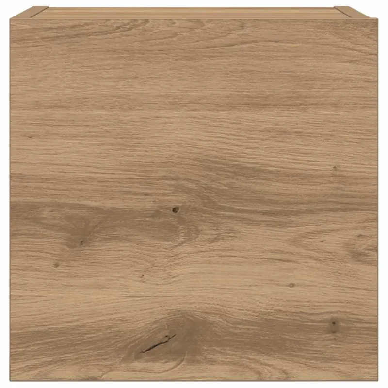 7 dalių sieninis televizoriaus spintelės komplektas Artisan Oak