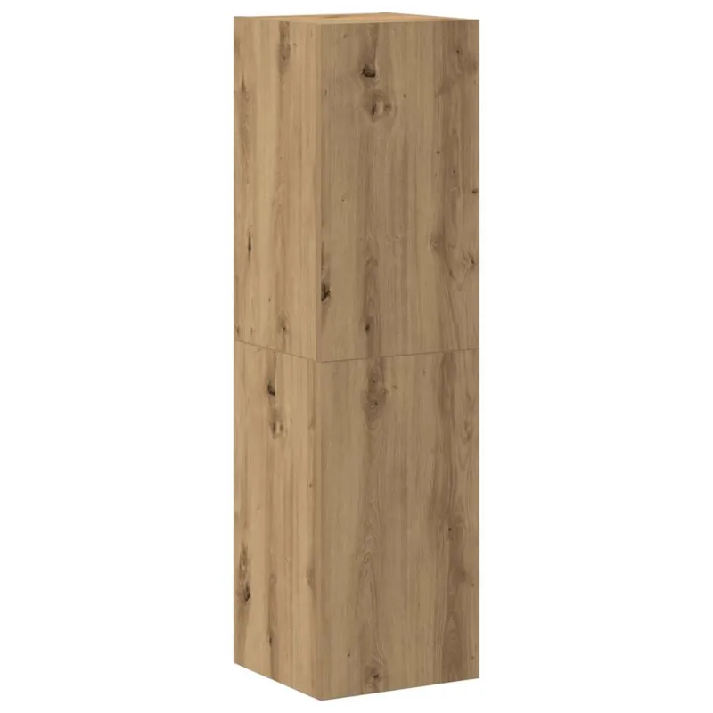 7 dalių sieninis televizoriaus spintelės komplektas Artisan Oak