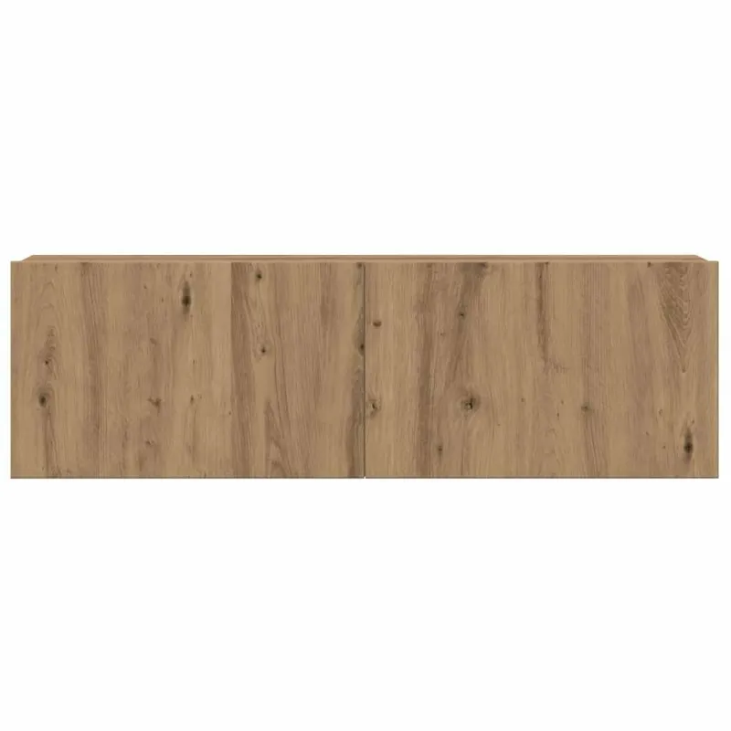 6 dalių sieninis televizoriaus spintelės komplektas Artisan Oak