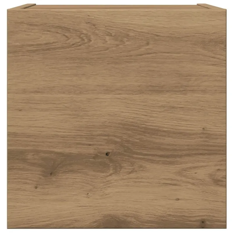 4 dalių sieninis televizoriaus spintelės komplektas Artisan Oak