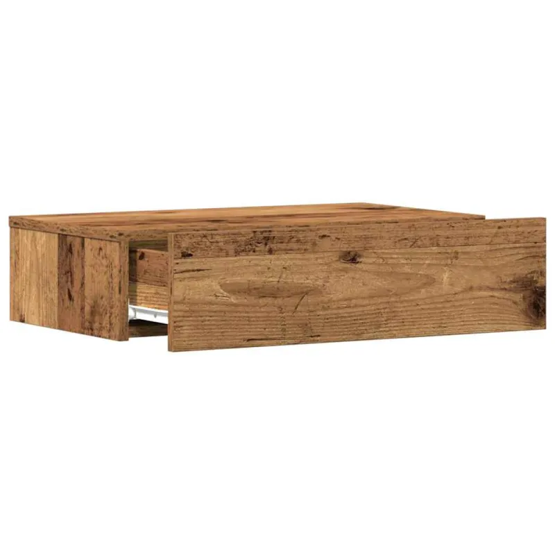 Spintelė prie lovos Old Wood 60x35 cm Engineered Wood
