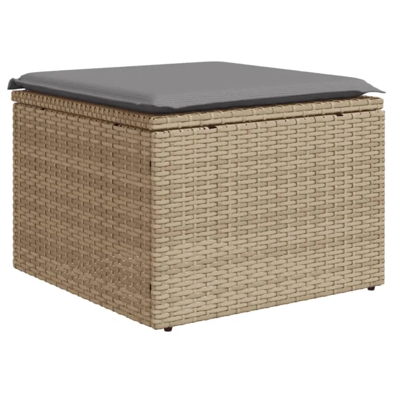Sofakokonaisuus tyynyine, 13 osaa, hiekka, polyratasta