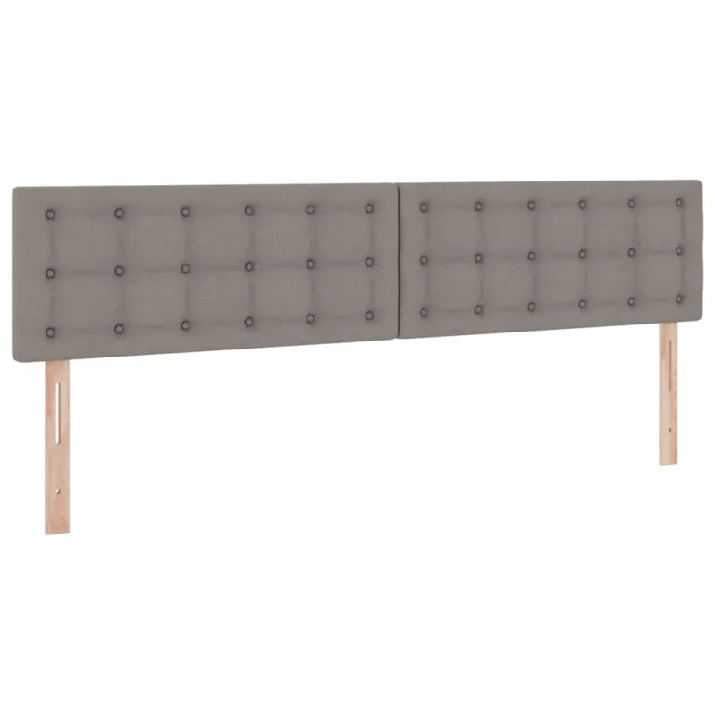 Lova su daiktų laikymo vieta ir čiužiniu Taupe 200 x 200 cm