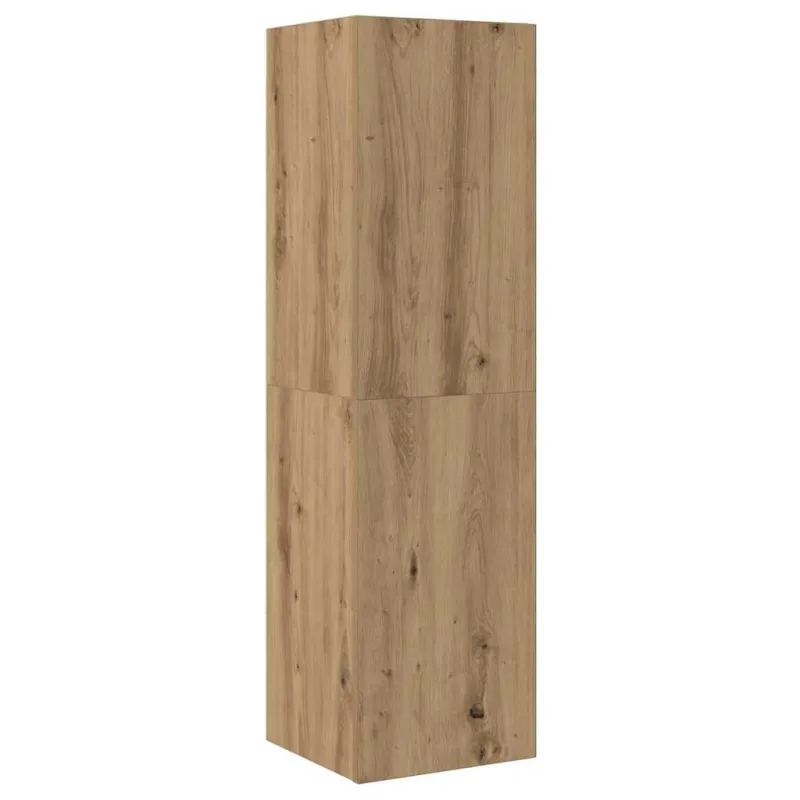 7 dalių sieninis televizoriaus spintelės komplektas Artisan Oak