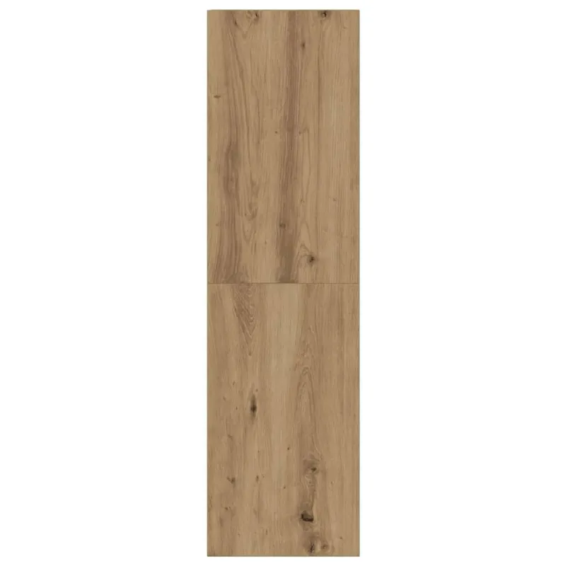 7 dalių sieninis televizoriaus spintelės komplektas Artisan Oak