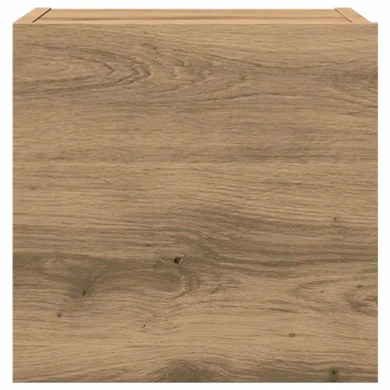 4 dalių sieninis televizoriaus spintelės komplektas Artisan Oak