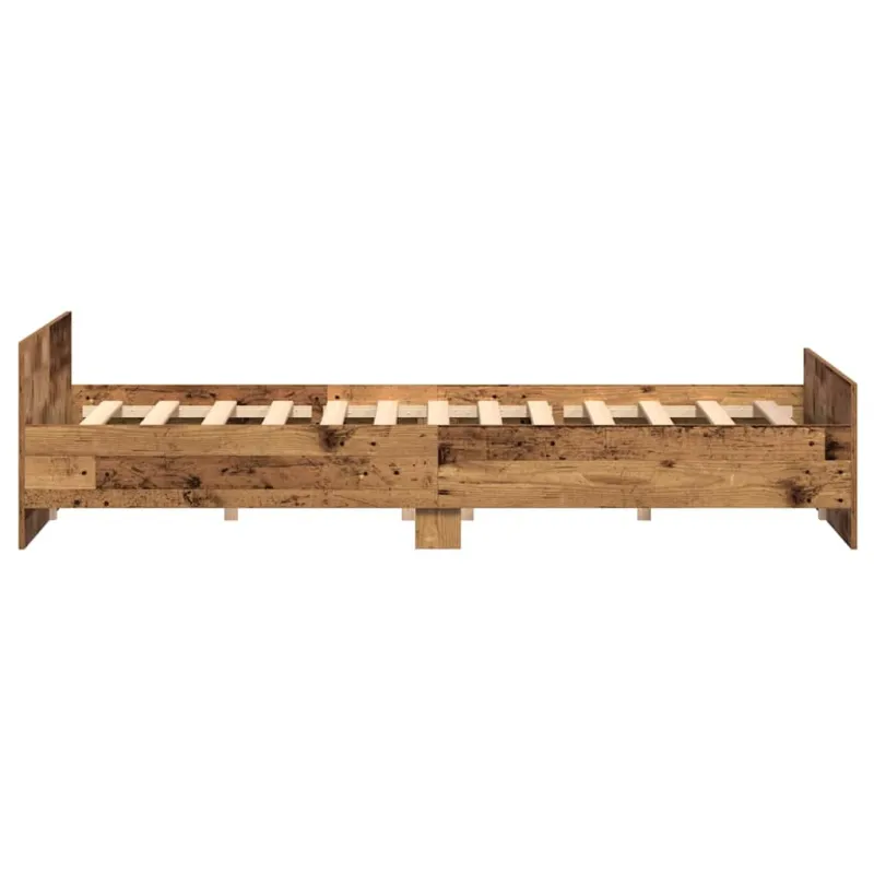 Lovos rėmas Senovinis medis 203 x 203 x 50 cm Apdirbta mediena