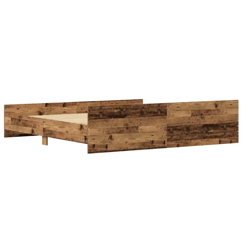 Lovos rėmas Senovinis medis 203 x 203 x 50 cm Apdirbta mediena