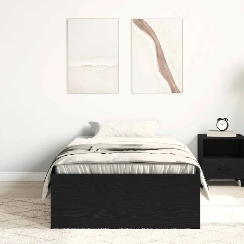 Lovos rėmas be čiužinio, 90x200 cm, apdirbta mediena