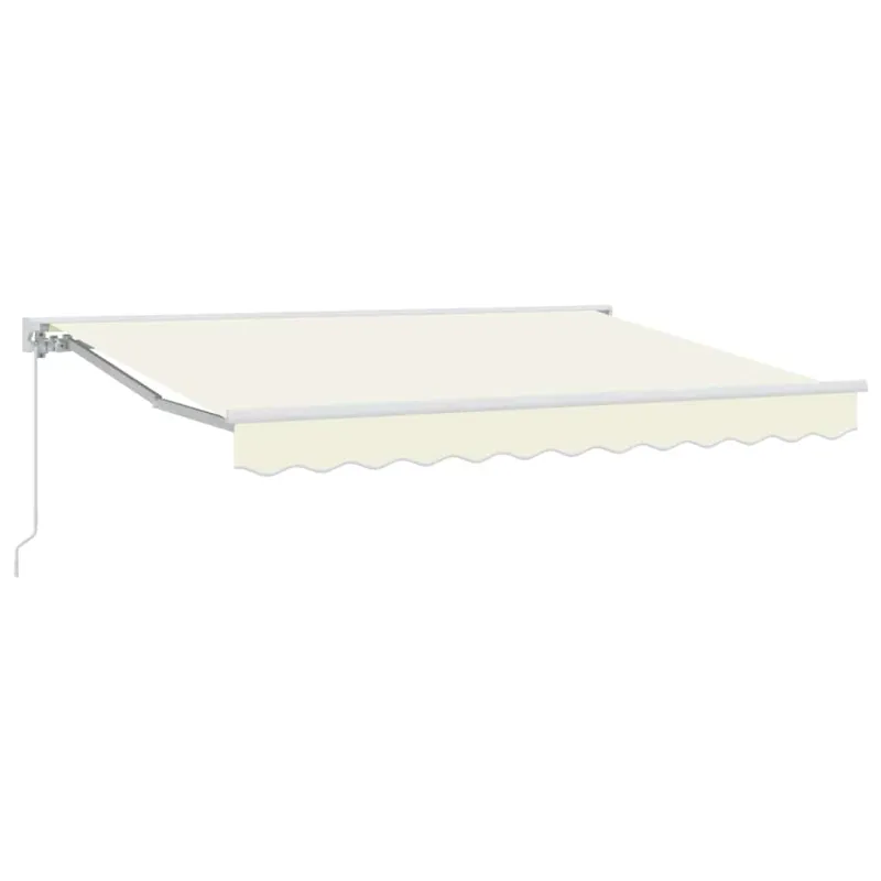 Markizės rėmas Kreminė 250 x 200 cm Poliesteris su PU danga