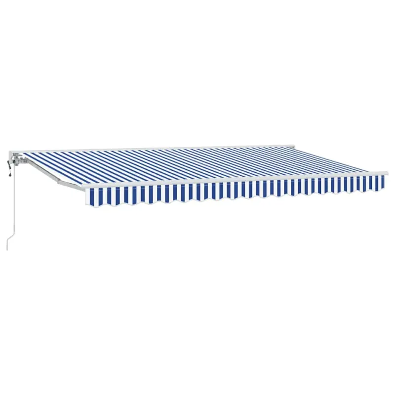 Markizės rėmas Mėlyna ir balta 350 x 200 cm