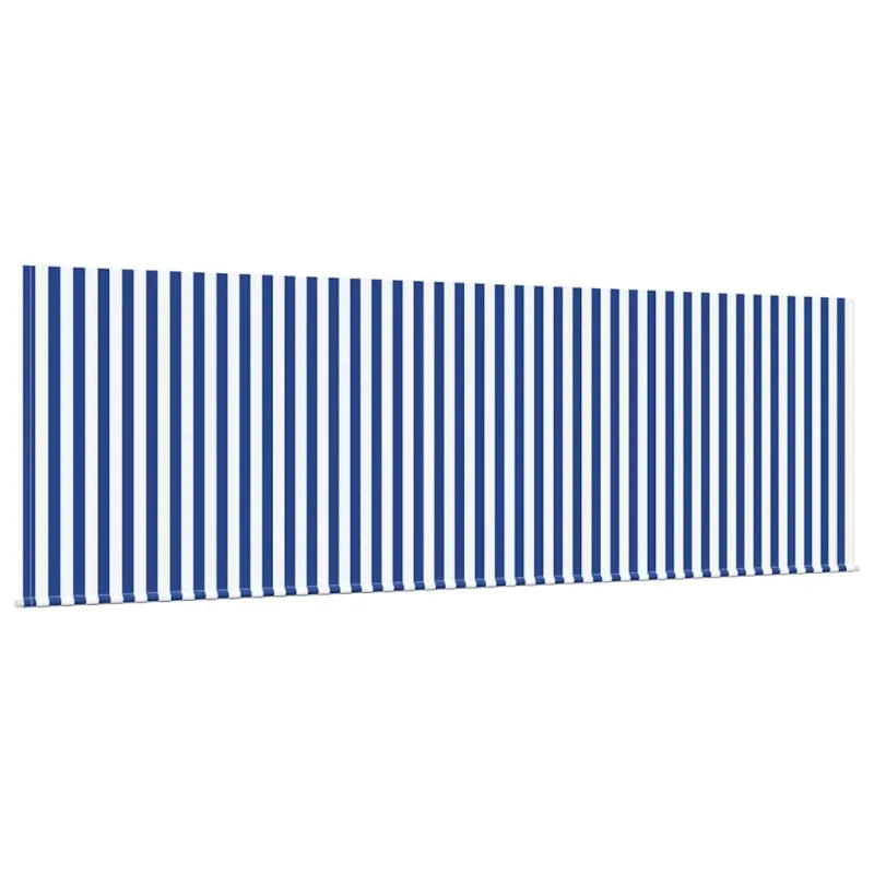 Ištraukiama markizė Dryžuotas Mėlyna 350 x 200 cm audinys