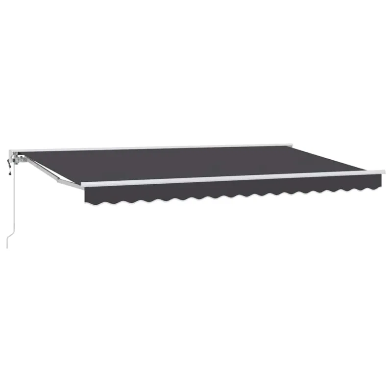 Markizės rėmas Antracitas 350 x 200 cm Poliesteris su PU danga