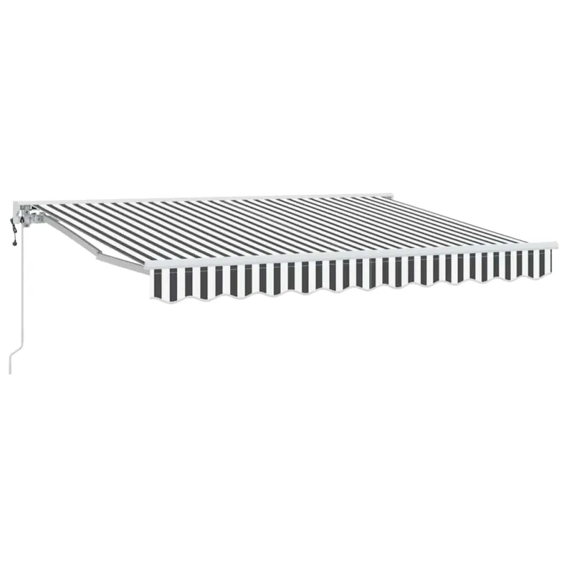 Markizės rėmas Antracito ir baltos 350 x 200 cm
