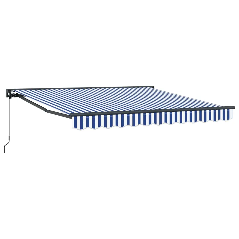 Markizės rėmas Mėlyna ir balta 300 x 250 cm