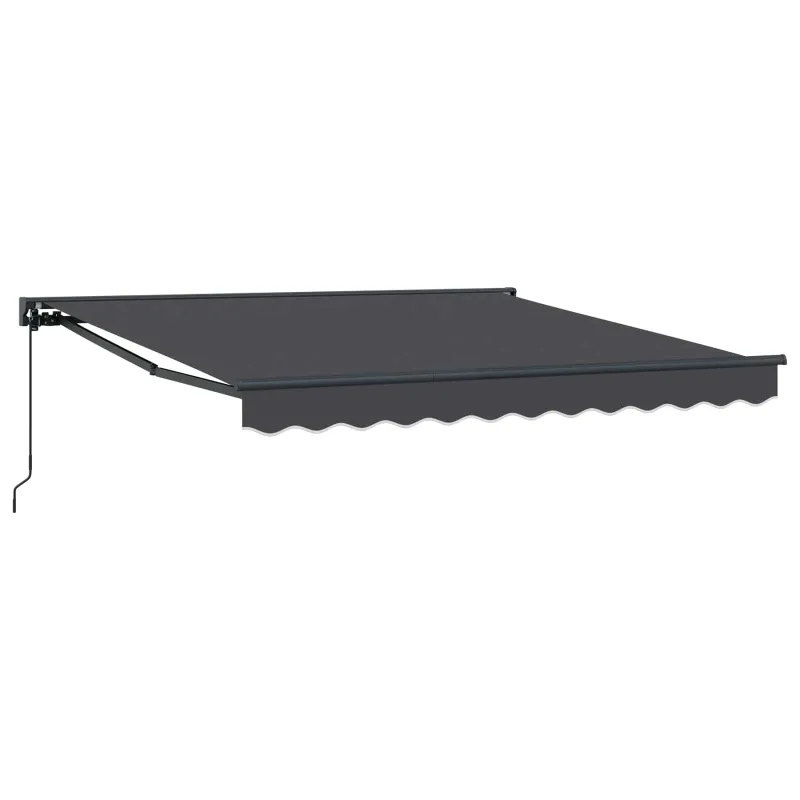 Markizės rėmas Antracitas 300 x 250 cm Poliesteris su PU danga