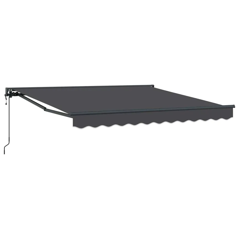 Markizės rėmas Antracitas 300 x 250 cm Poliesteris su PU danga