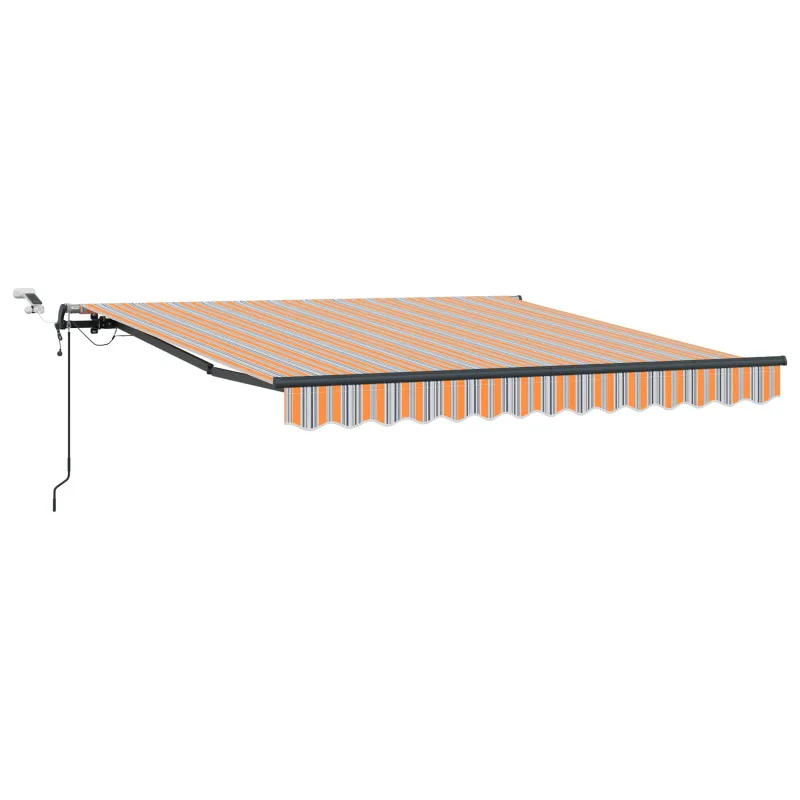 Skėtis Audinys Įvairiaspalvis 300 x 250 cm Poliesteris