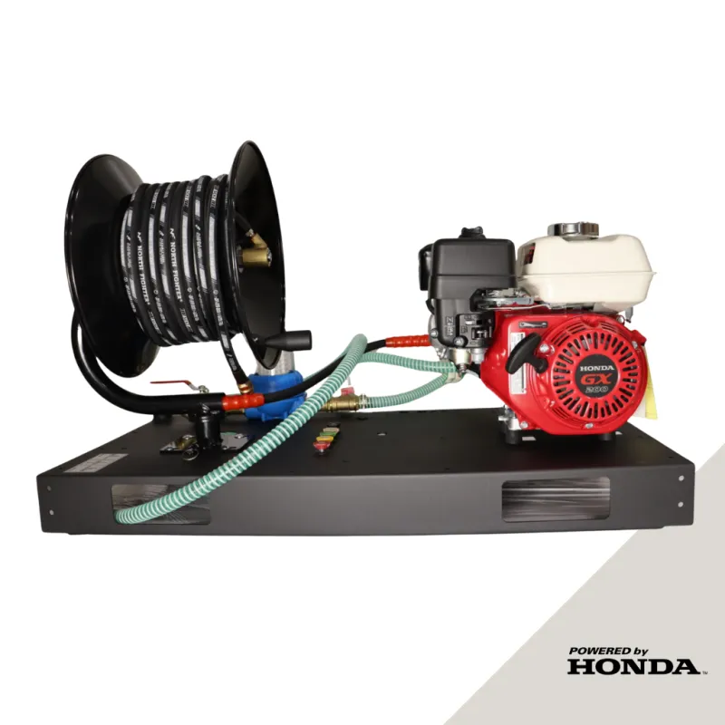 Moottorialusta letkujen kelalla GE1065HD, Honda GX200, 3200 psi / 220 bar