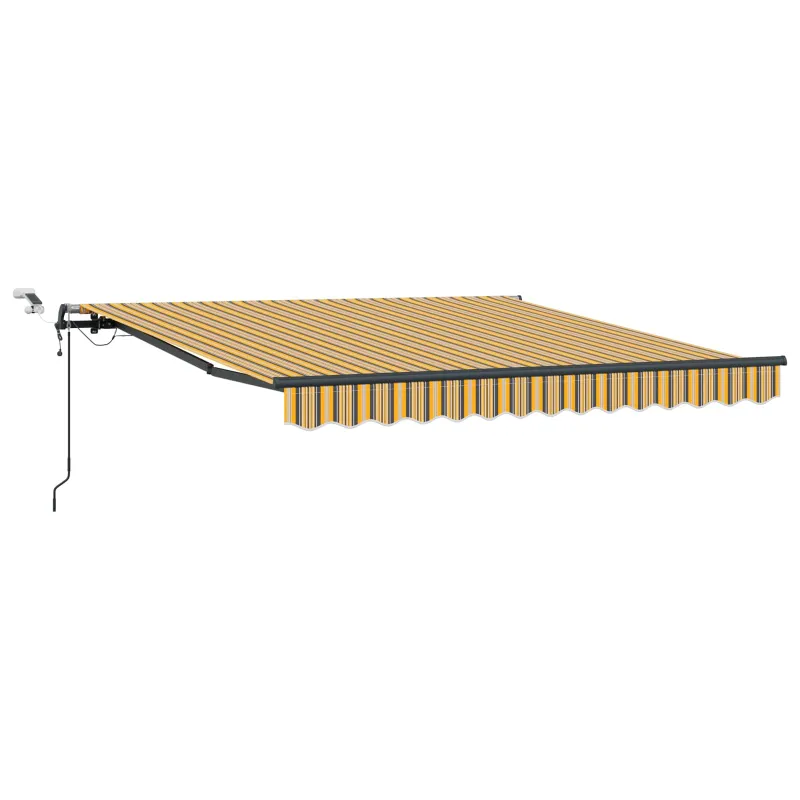Skėtis Audinys Įvairiaspalvis 300 x 250 cm Poliesteris