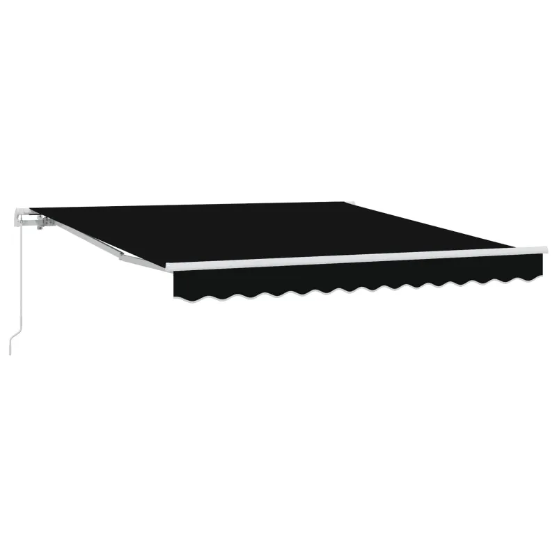 Pavėsinė Juoda 300 x 250 x 165 cm Poliesteris