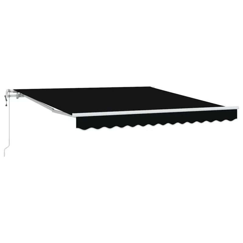 Elektrinė ištraukiama pavėsinė Juodas 300 x 250 cm