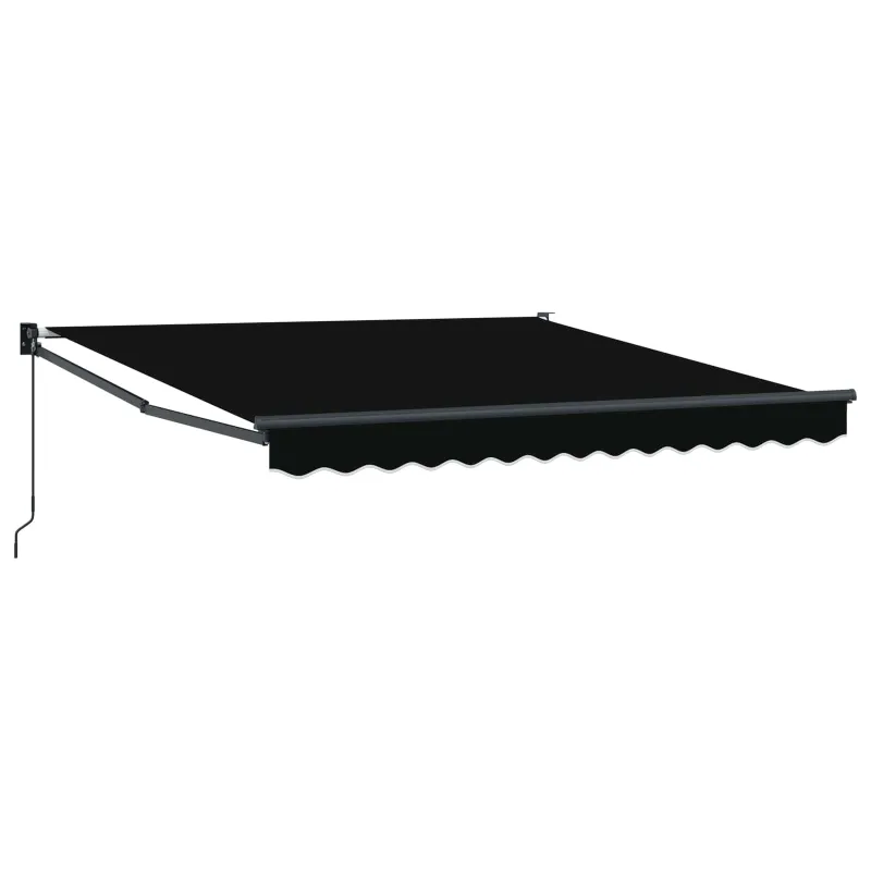 Pavėsinė Juoda 300 x 250 x 165 cm Poliesteris