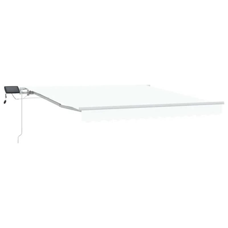 Ištraukiama markizė Balta 300 x 250 cm Audinys ir plienas