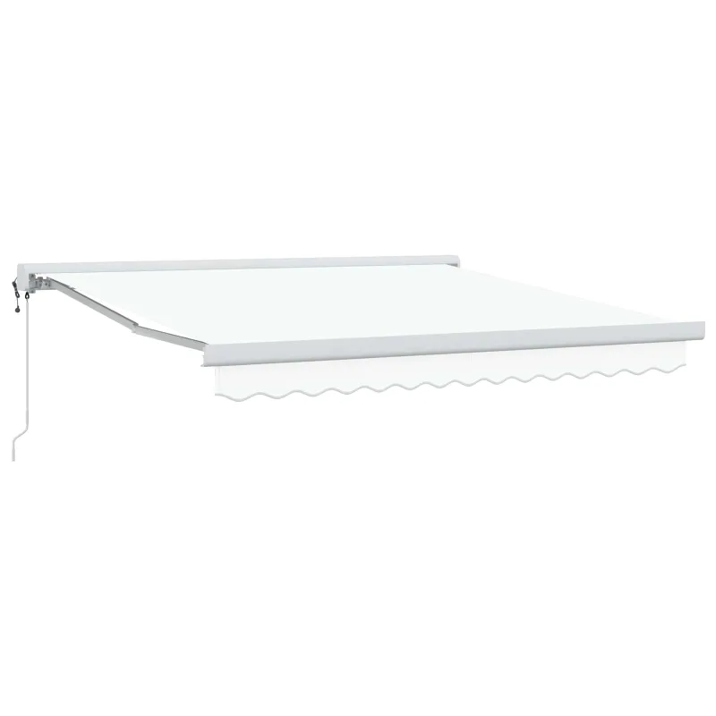 Pavėsinė Balta 300 x 250 x 165 cm Poliesteris ir aliuminis