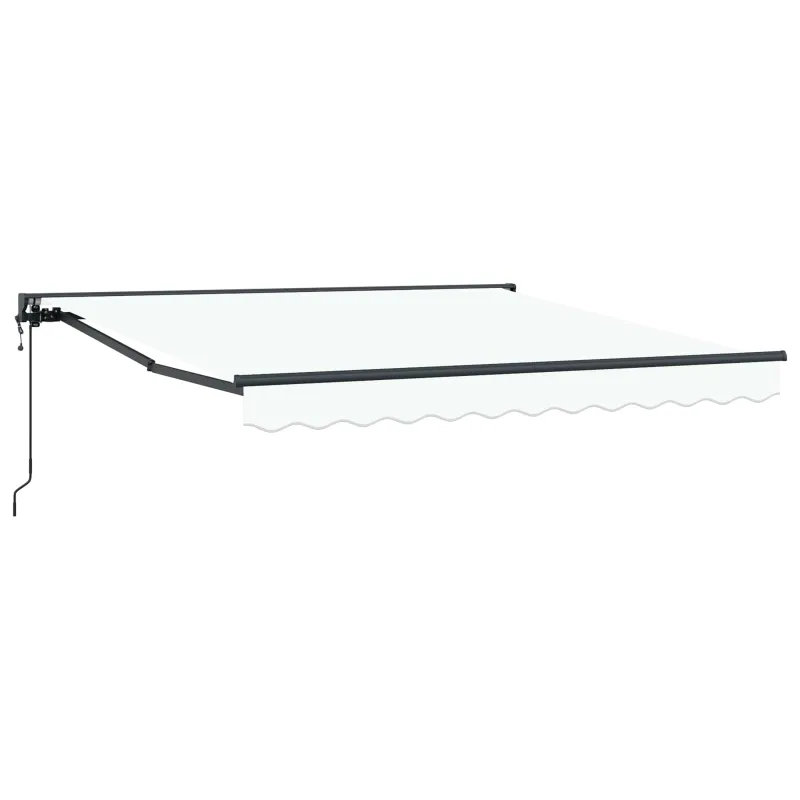 Markizės rėmas Baltas 300 x 250 cm Poliesteris su PU danga