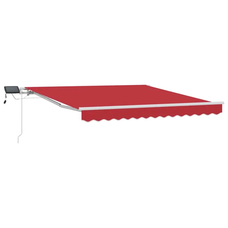 Ištraukiama markizė Raudona 300 x 250 cm Audinys ir plienas