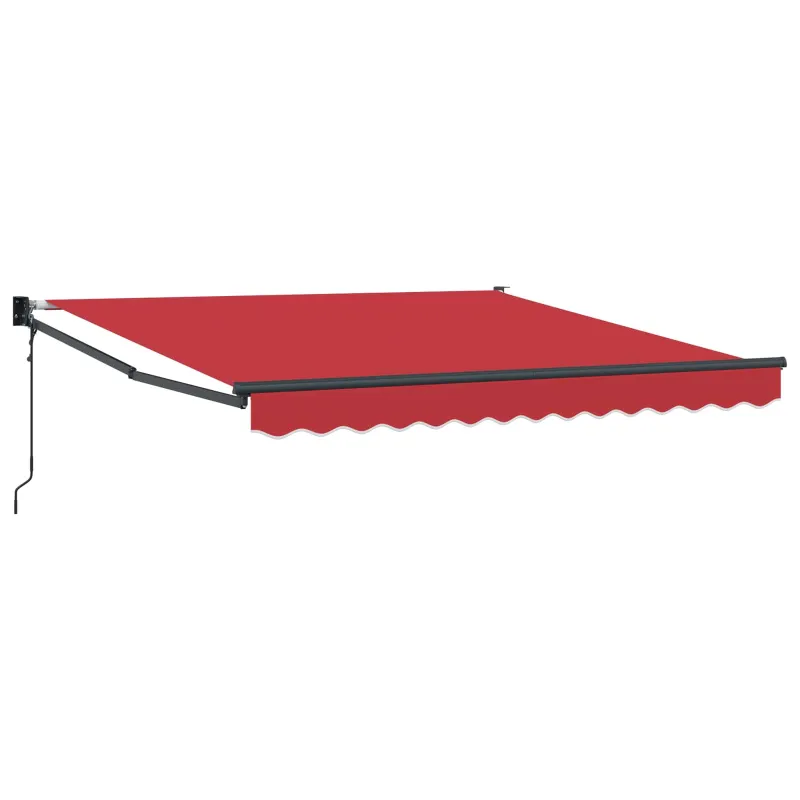Pavėsinė Raudona 300 x 250 x 165 cm Poliesteris