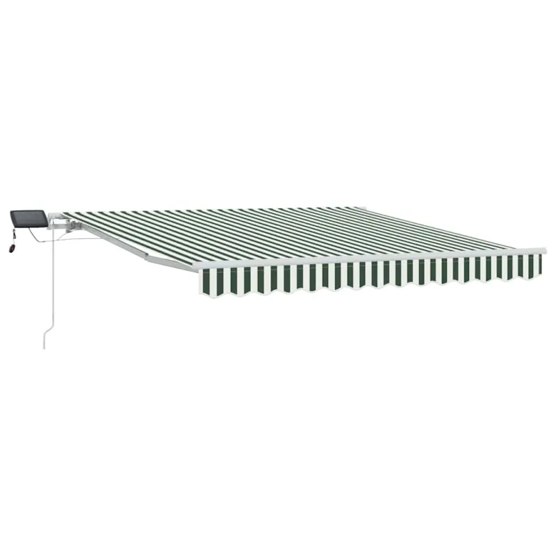 Ištraukiama markizė Žalia ir balta 300 x 250 cm