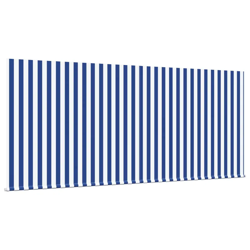 Ištraukiama markizė Mėlyna ir balta 350 x 250 cm