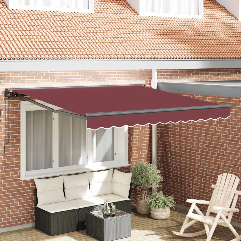 Markizės rėmas Vyšninė 350 x 250 cm Poliesteris su PU danga