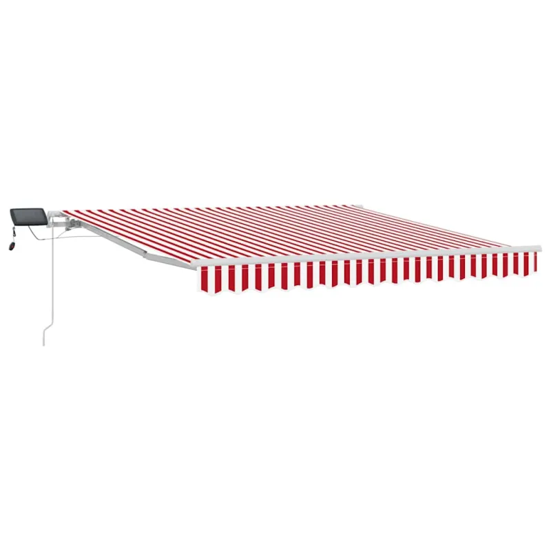 Ištraukiama markizė Raudona ir balta 350 x 250 cm