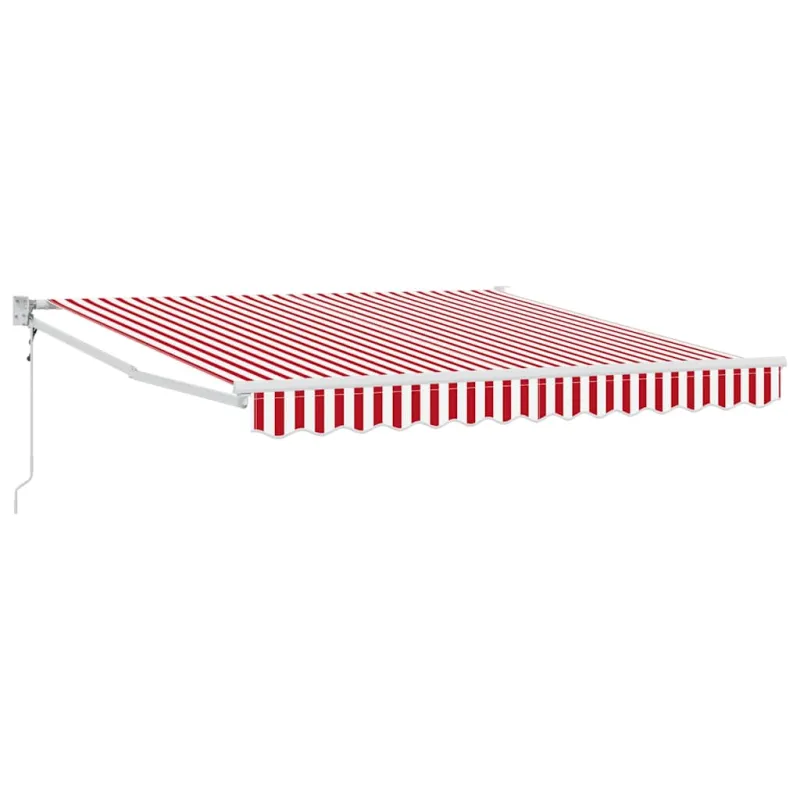 Ištraukiama markizė Raudona ir balta 350 x 250 cm