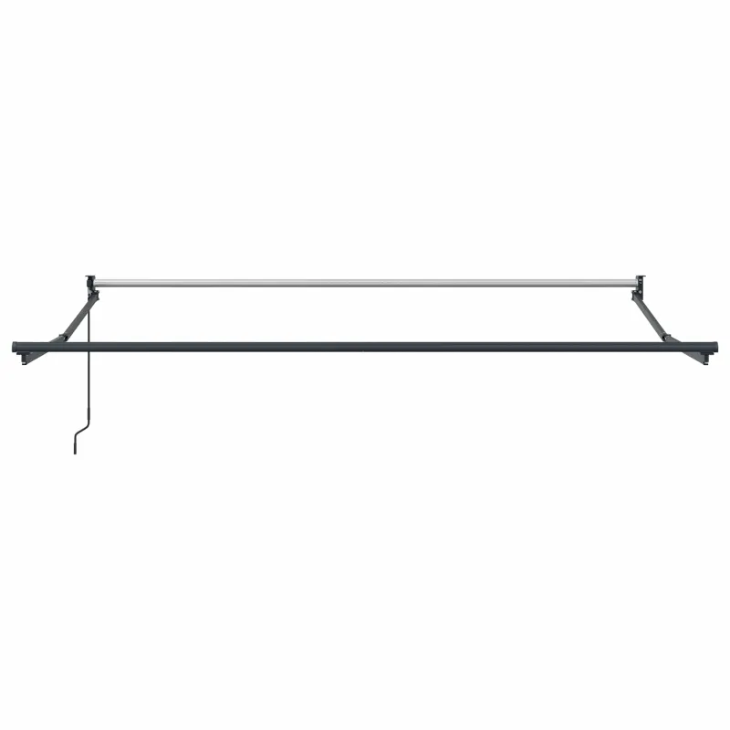 Ištraukiama markizė Juoda 350 x 250 cm Poliesteris ir aliuminis