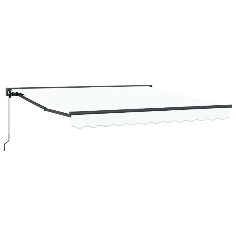 Markizės rėmas Baltas 350 x 250 cm Poliesteris su PU danga